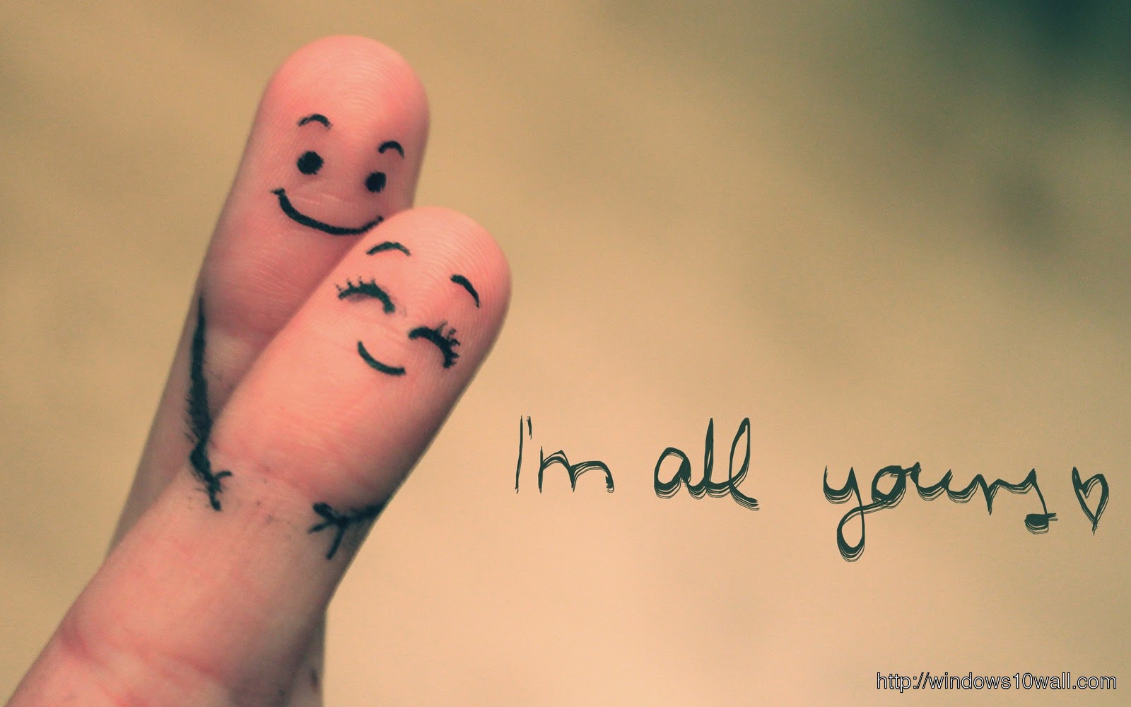 I m all yours love wallpaper