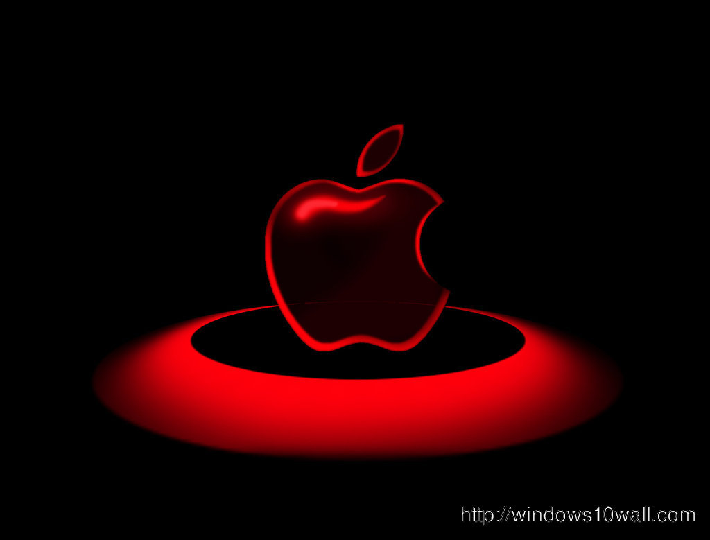 Red Apple Mac By Arhang3l Hd Free Download Wallpaper