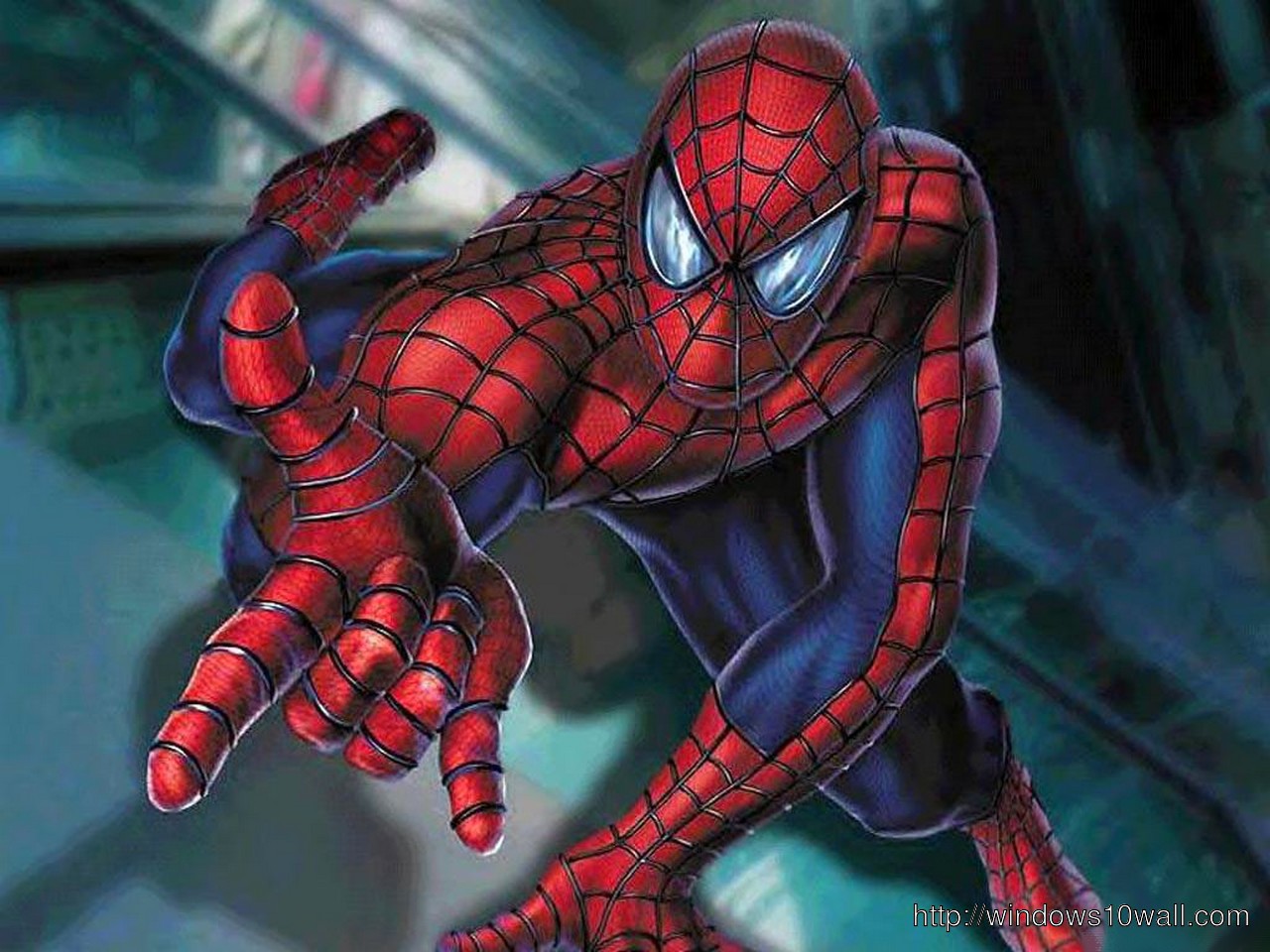 spiderman In Action wallpaper