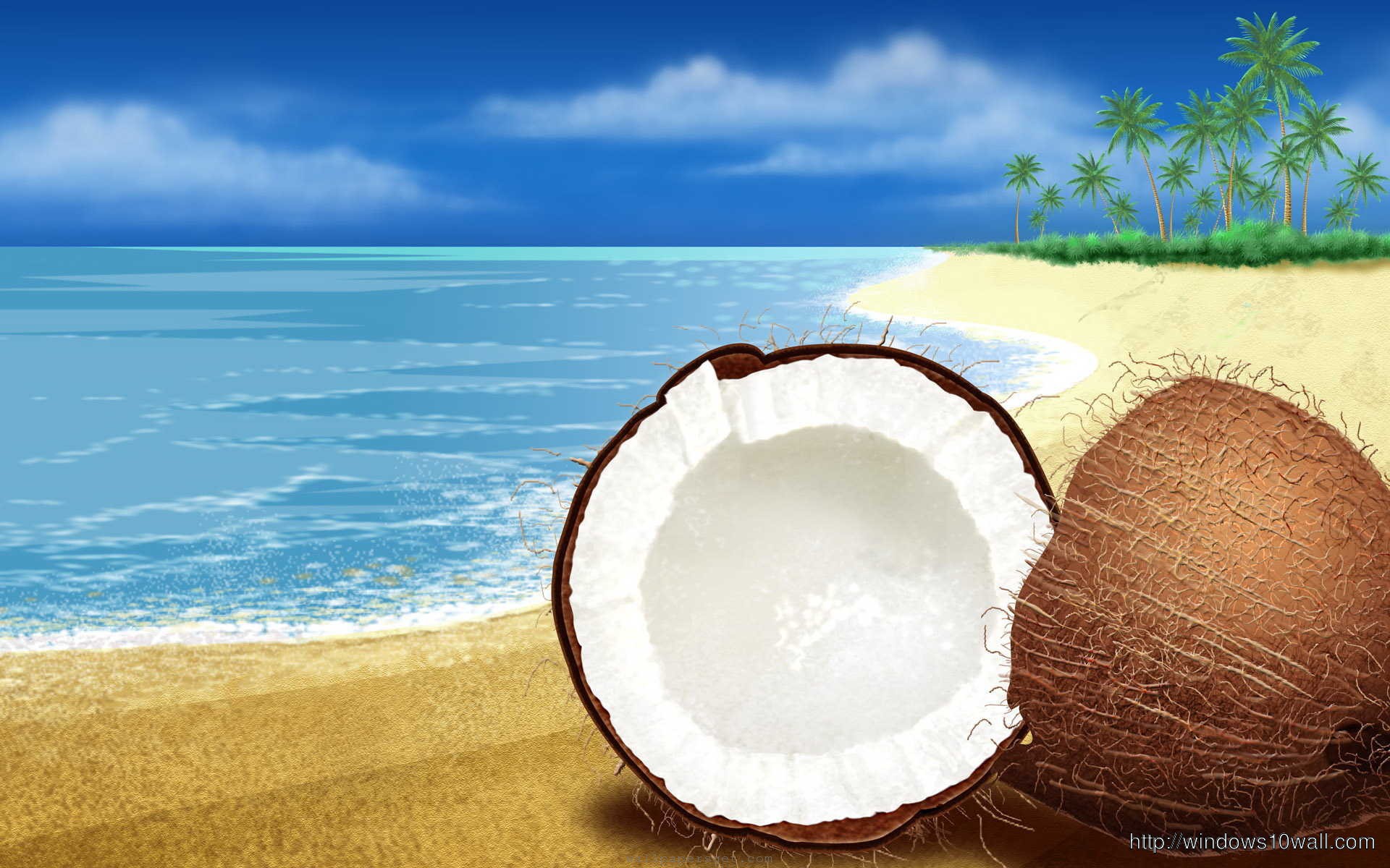 Beach Coconut Fresh