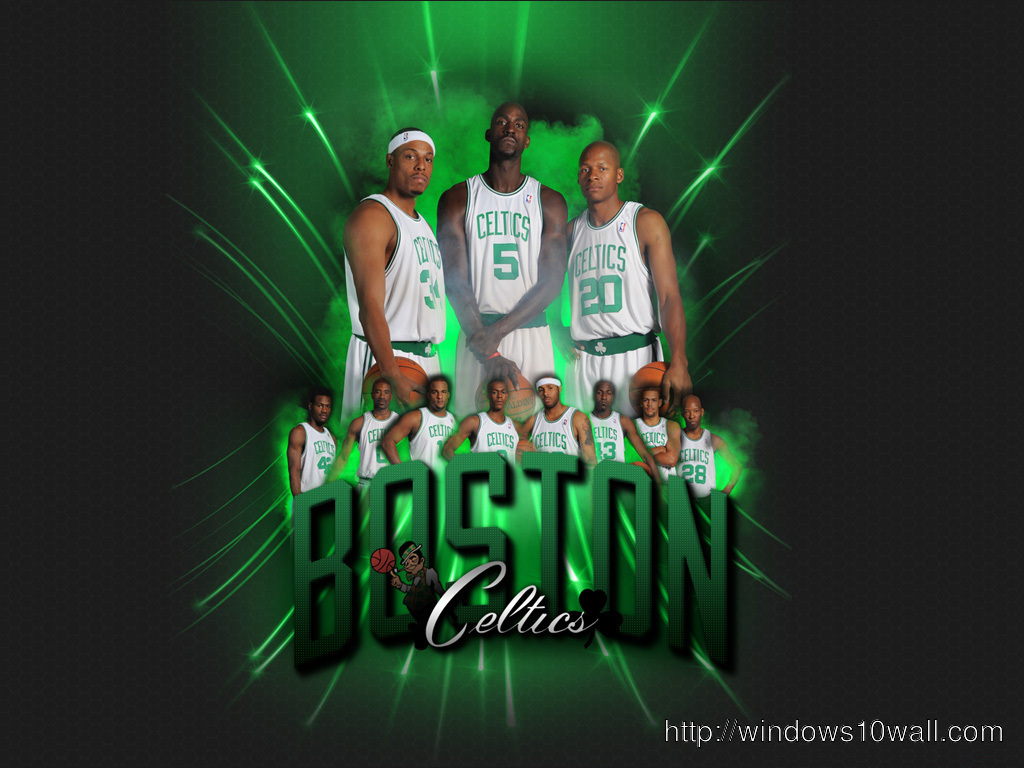 Boston Celtics Team Wallpaper