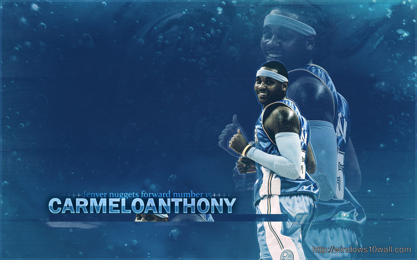 Carmelo Anthony NBA Background Wallpaper