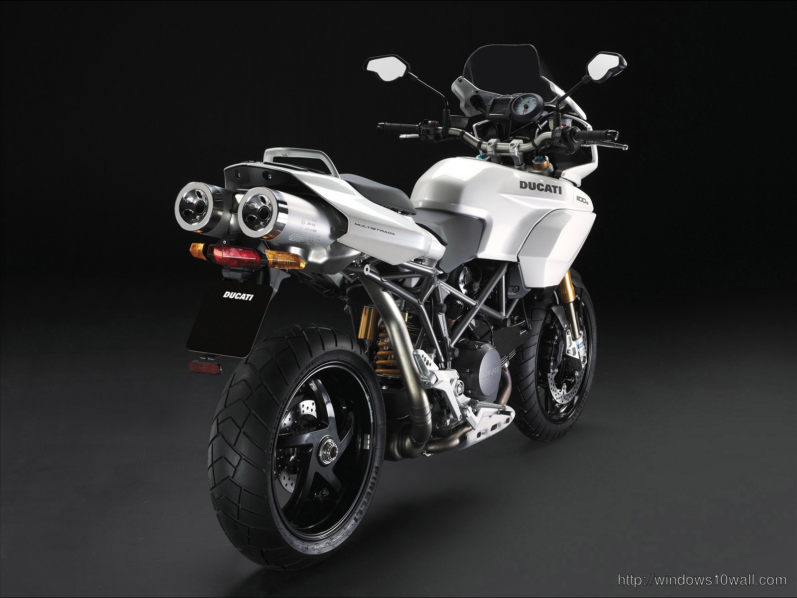 Ducati New Pearl White Livery Bike Wallpaper