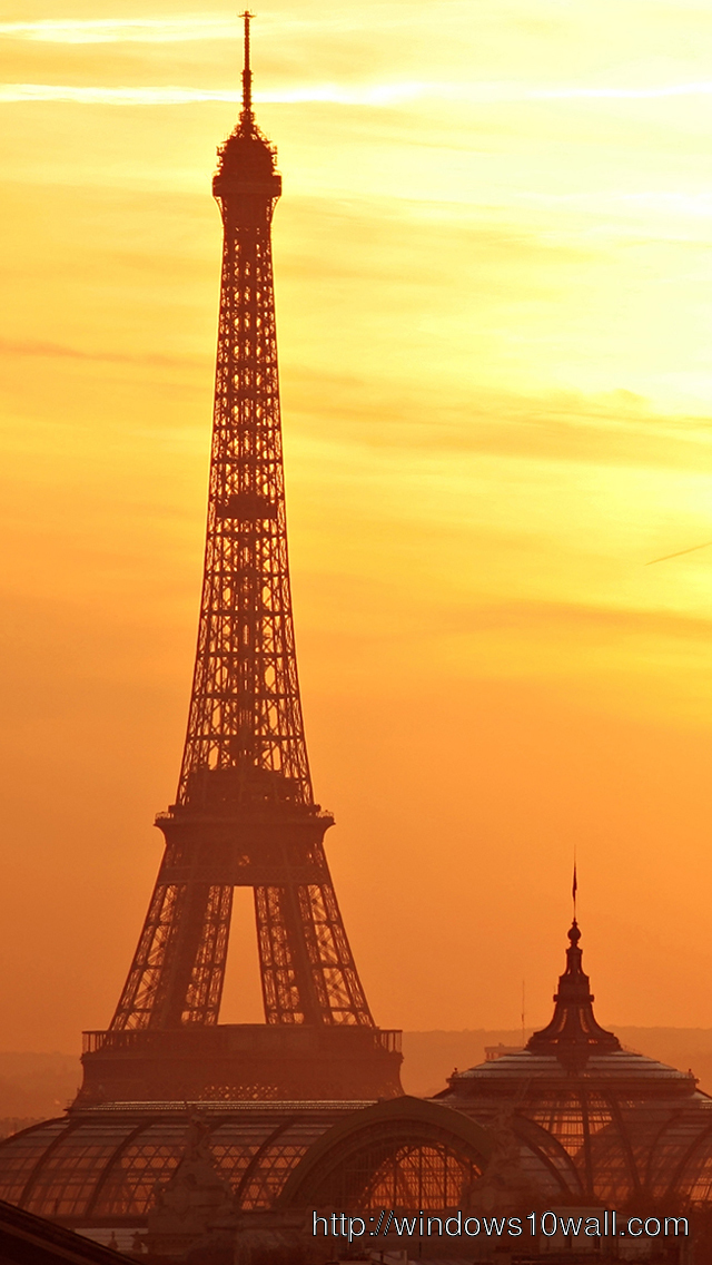 Eiffel Tower Paris Iphone 5 Hds Wallpaper