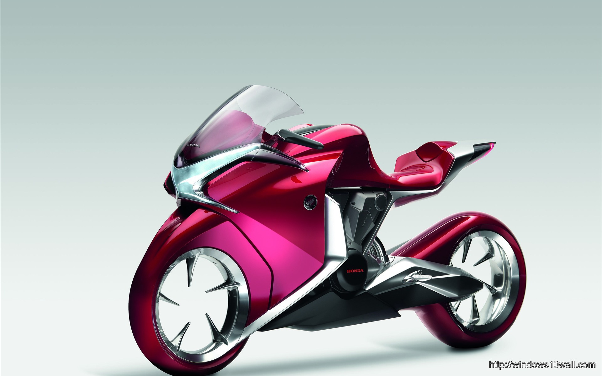 Honda V4 Concept Widescreen Bike Wallpaper