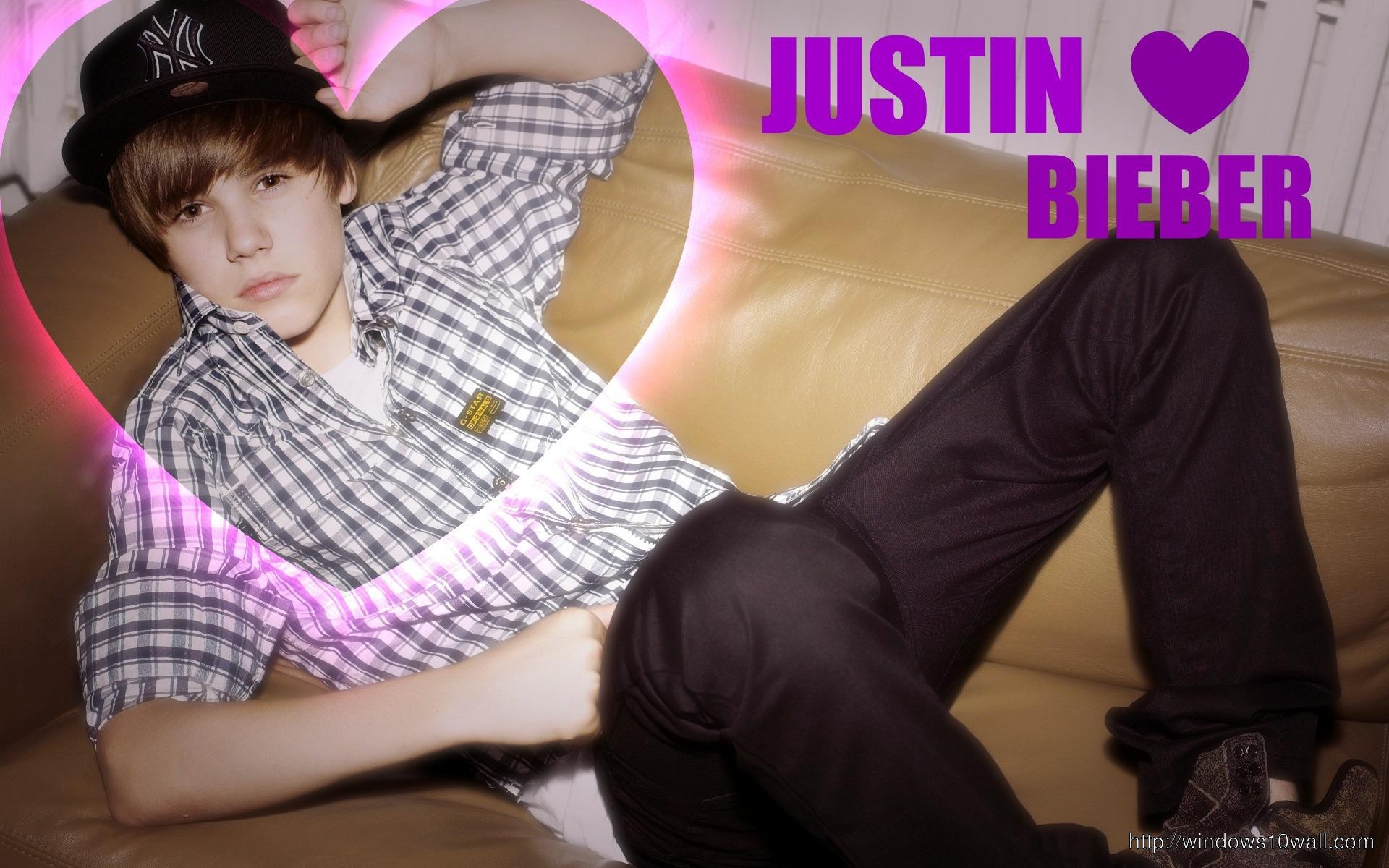 Justin Bieber Widescreen Wallpaper