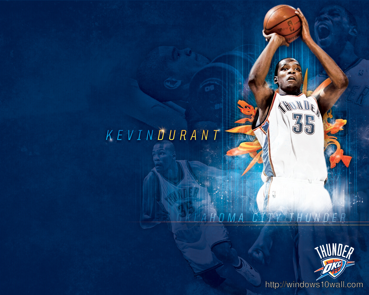 Kevin Durant Background Wallpaper