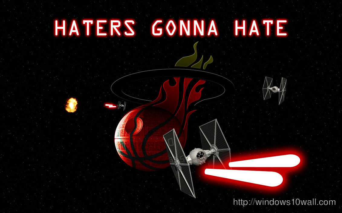 Miami Heat Haters  Background Wallpaper