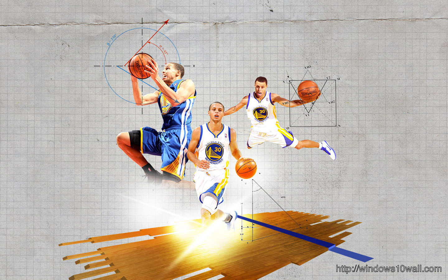 Nice Stephen Curry Warriors Background Wallpaper