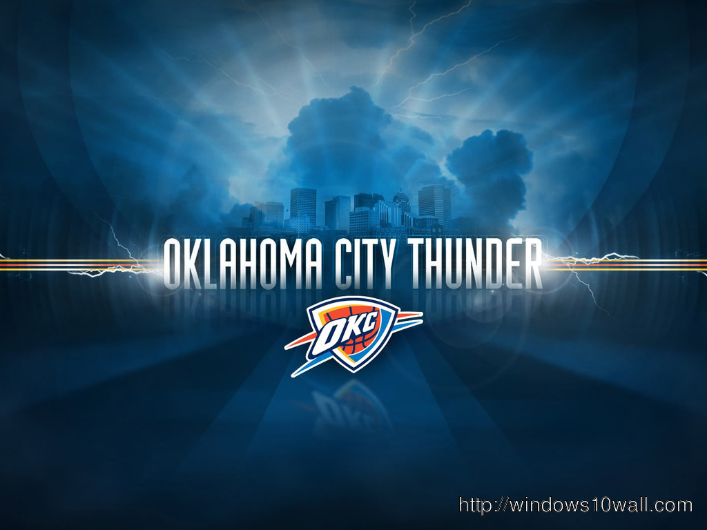 Oklahoma City Thunder Background Wallpaper
