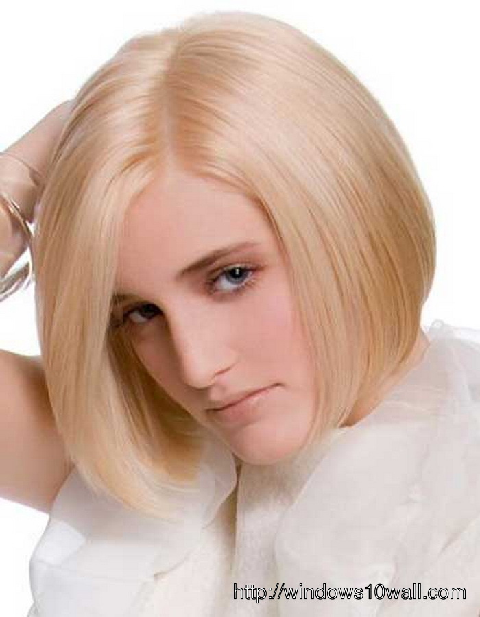 Short Blonde Straight Hair For Women With Thin Hair
