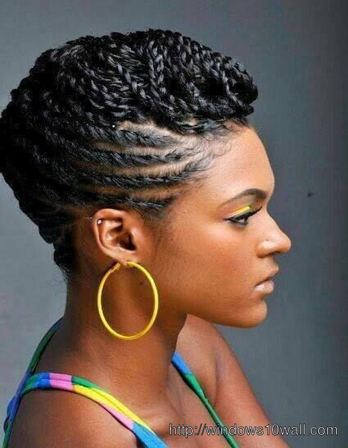 Side Braided Hairstyle Ideas For Black Women
