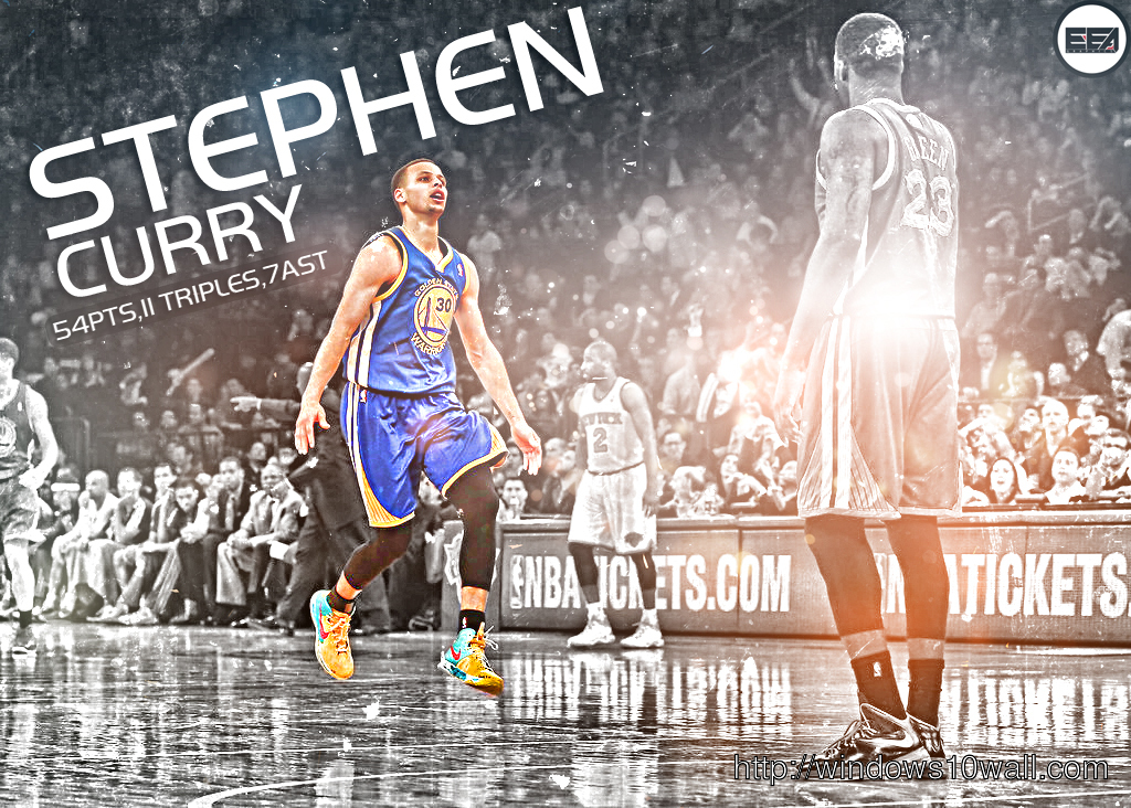 Stephen Curry HD Background Wallpaper