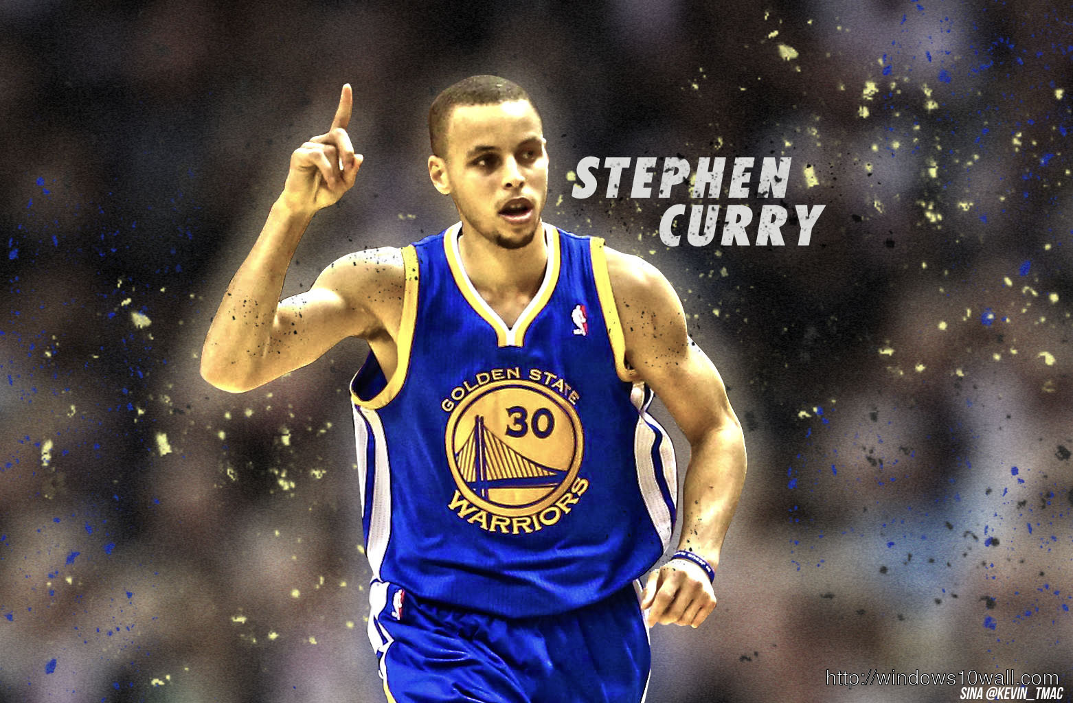 Stephen Curry Wariors Background Wallpaper