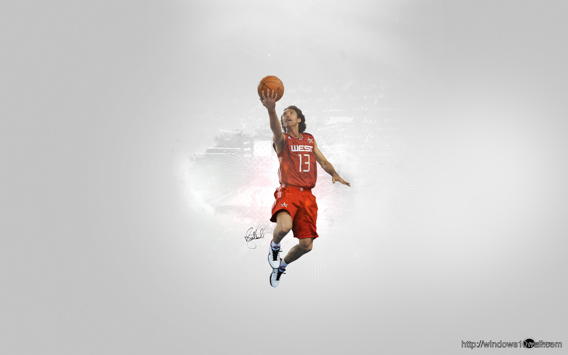 Steve Nash Basketball Background Wallpaper
