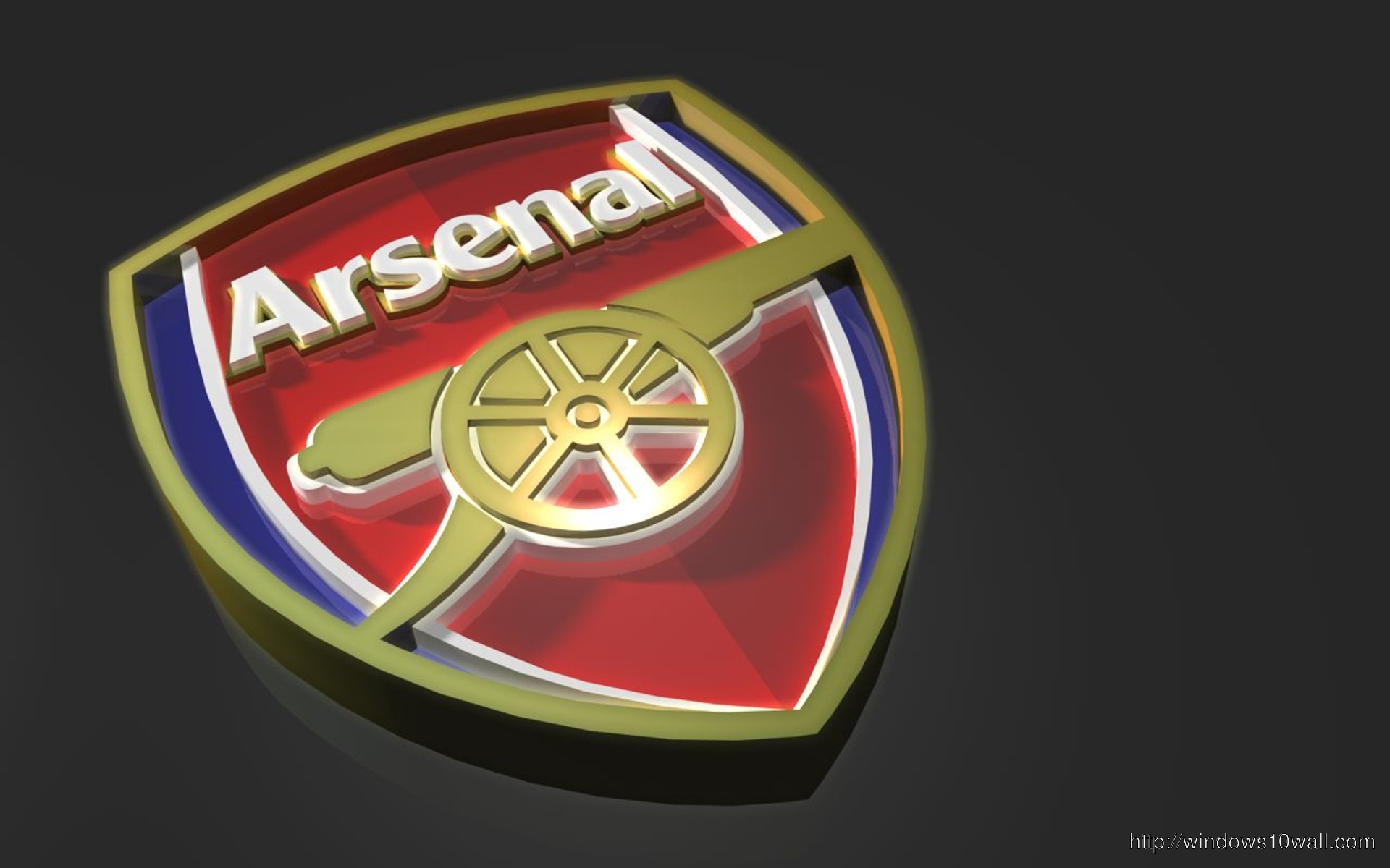 Arsenal Logo 3d Wallpaper