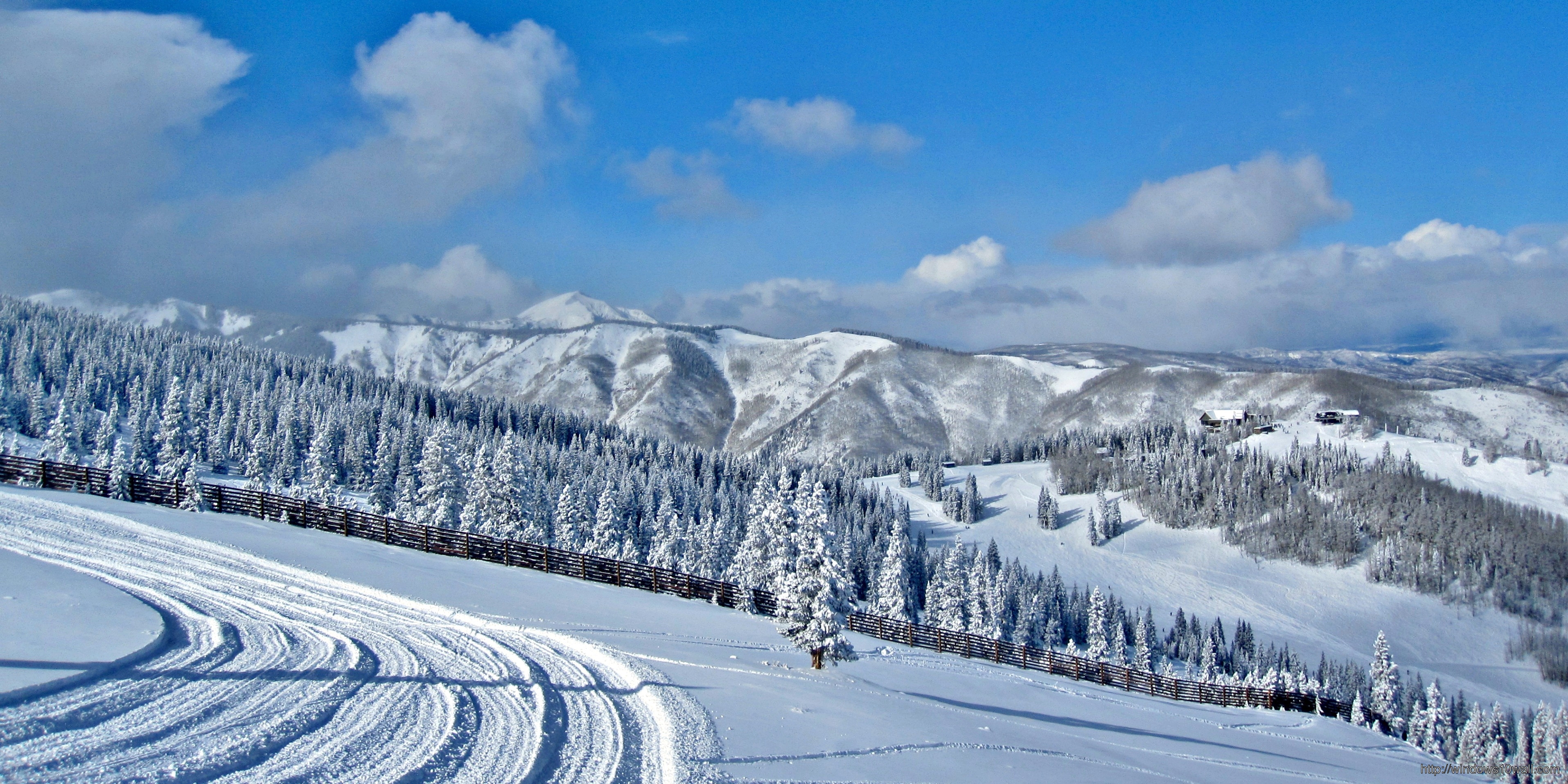 Aspen Colorado Winter Travel Wallpaper