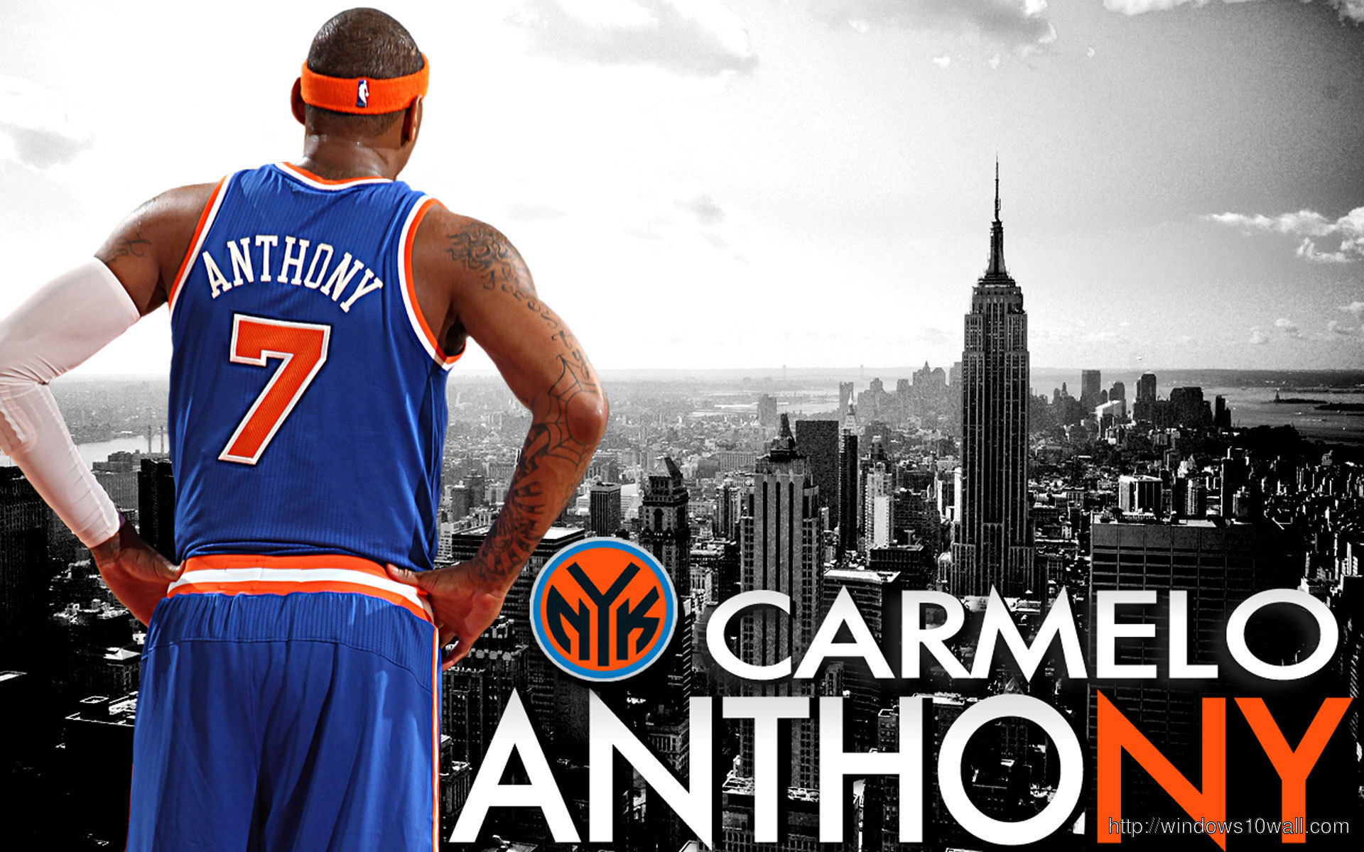Carmelo Anthonys Background Wallpaper