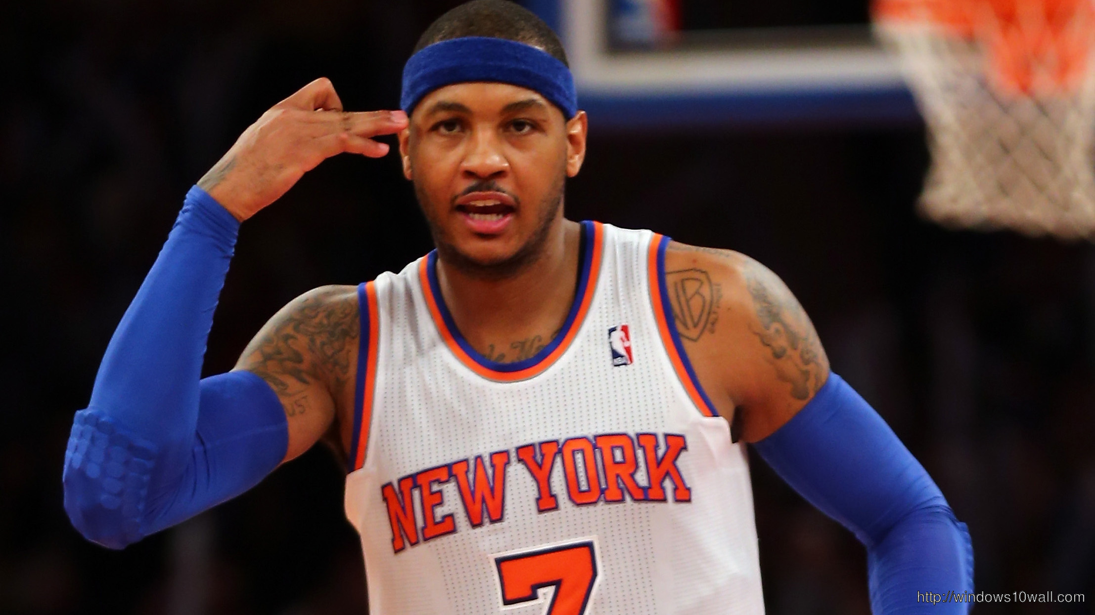Carmelo Anthony Hd Background Wallpaper