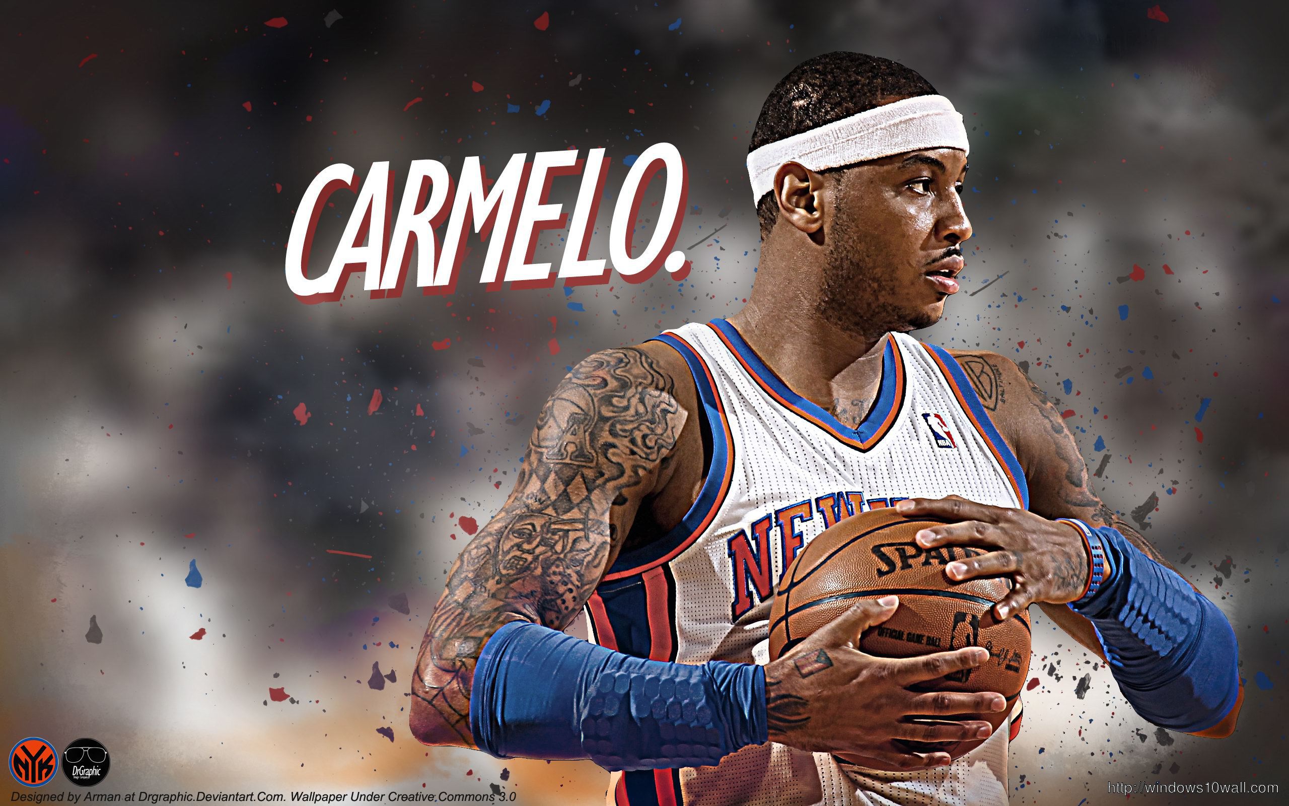 Carmelo Anthony In Game HD Wallpaper