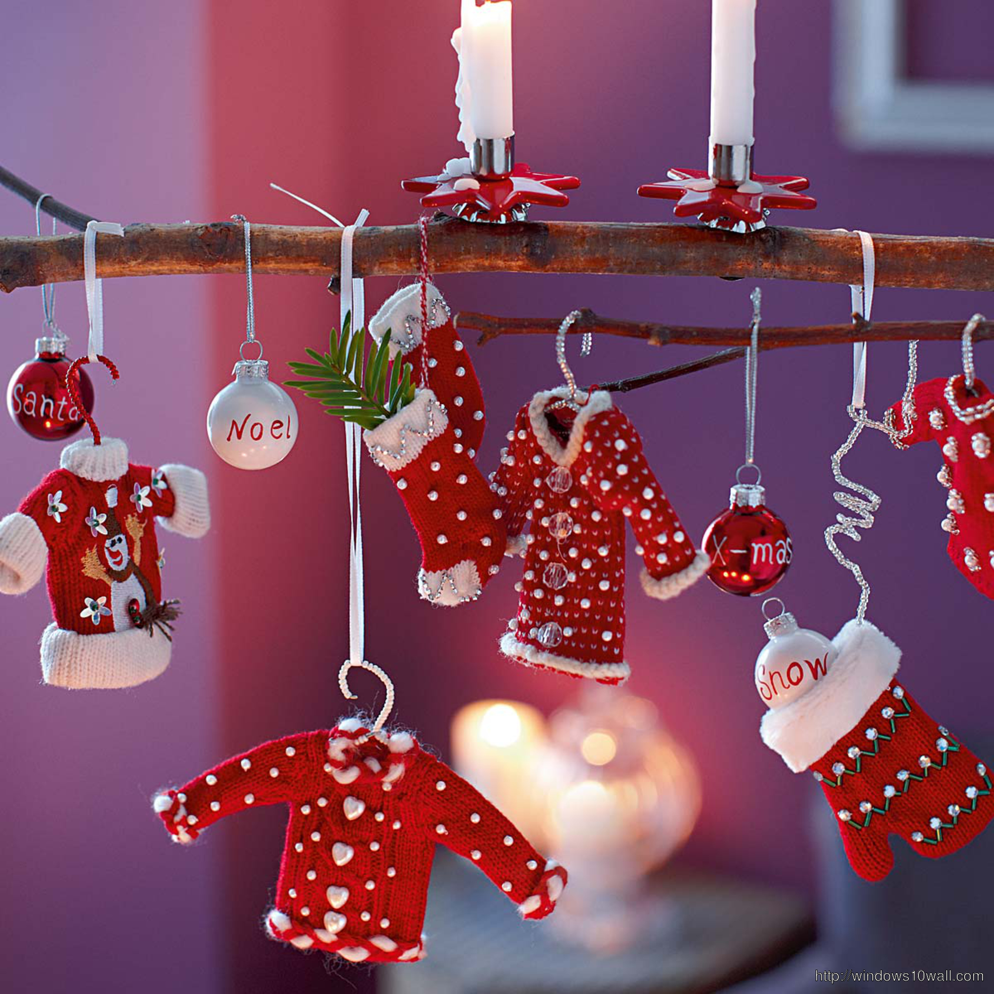 Christmas Decorations To Make At Home Wallpaper