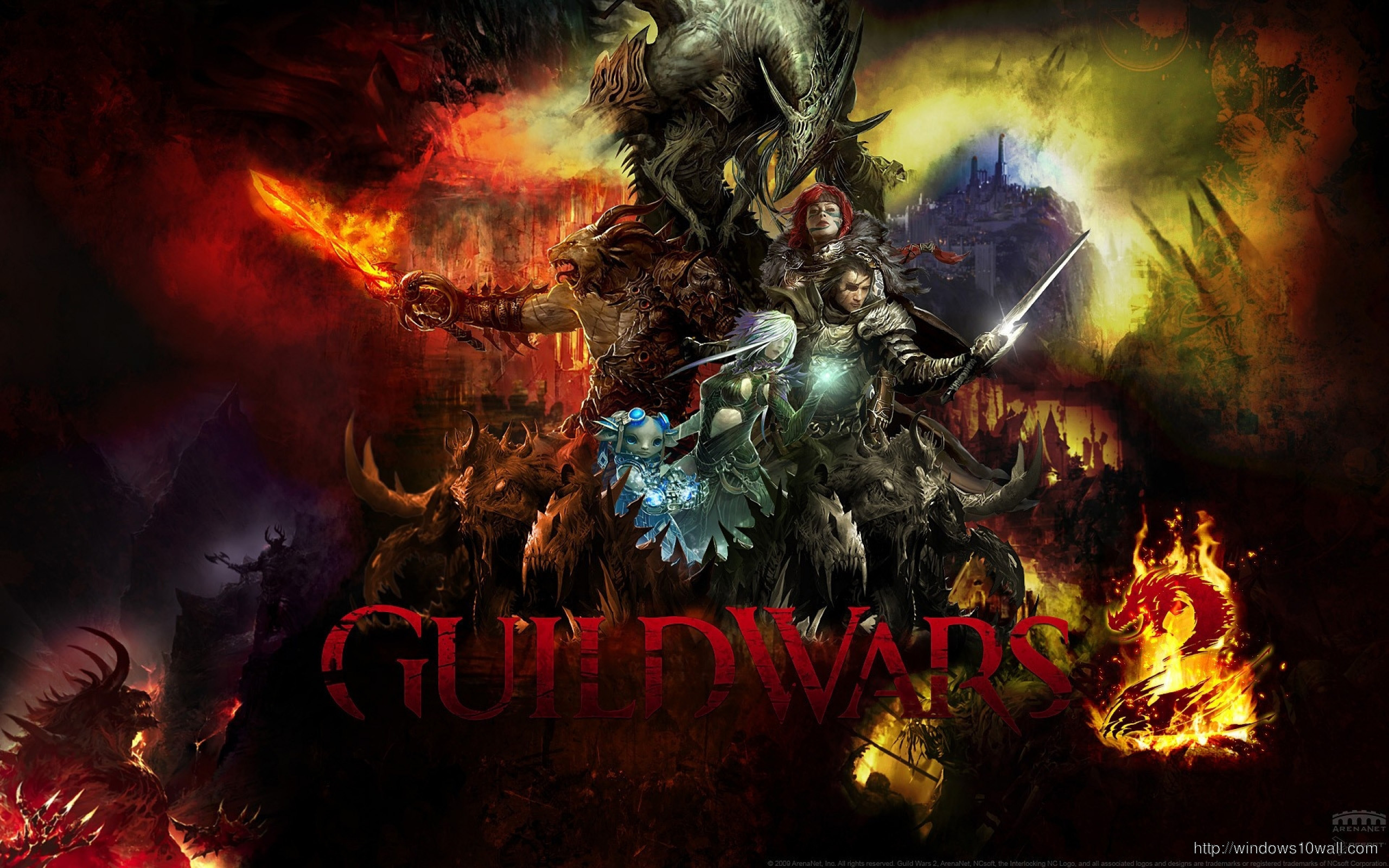 Fantasy Art Artwork Guild Wars 2 Wallpaper