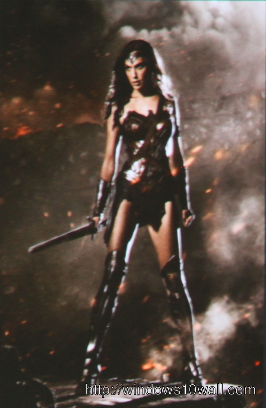Gal Gadot As Wonder Woman Mobile Wallpaper