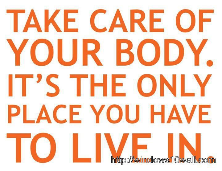 healthy living quotes wallpaper
