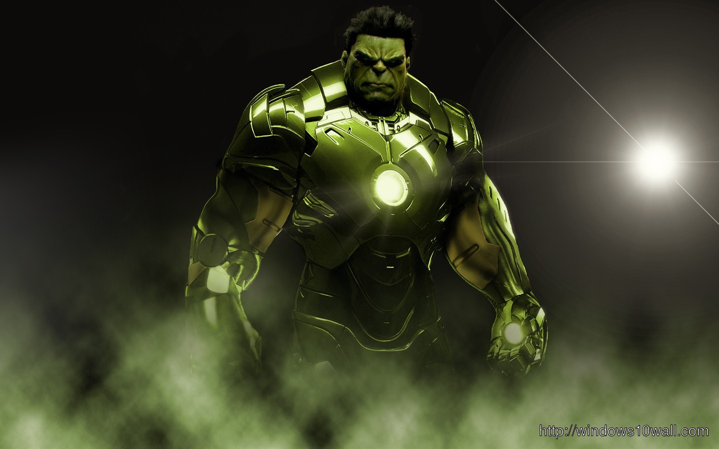Hulk Iron Man Suit Art Design