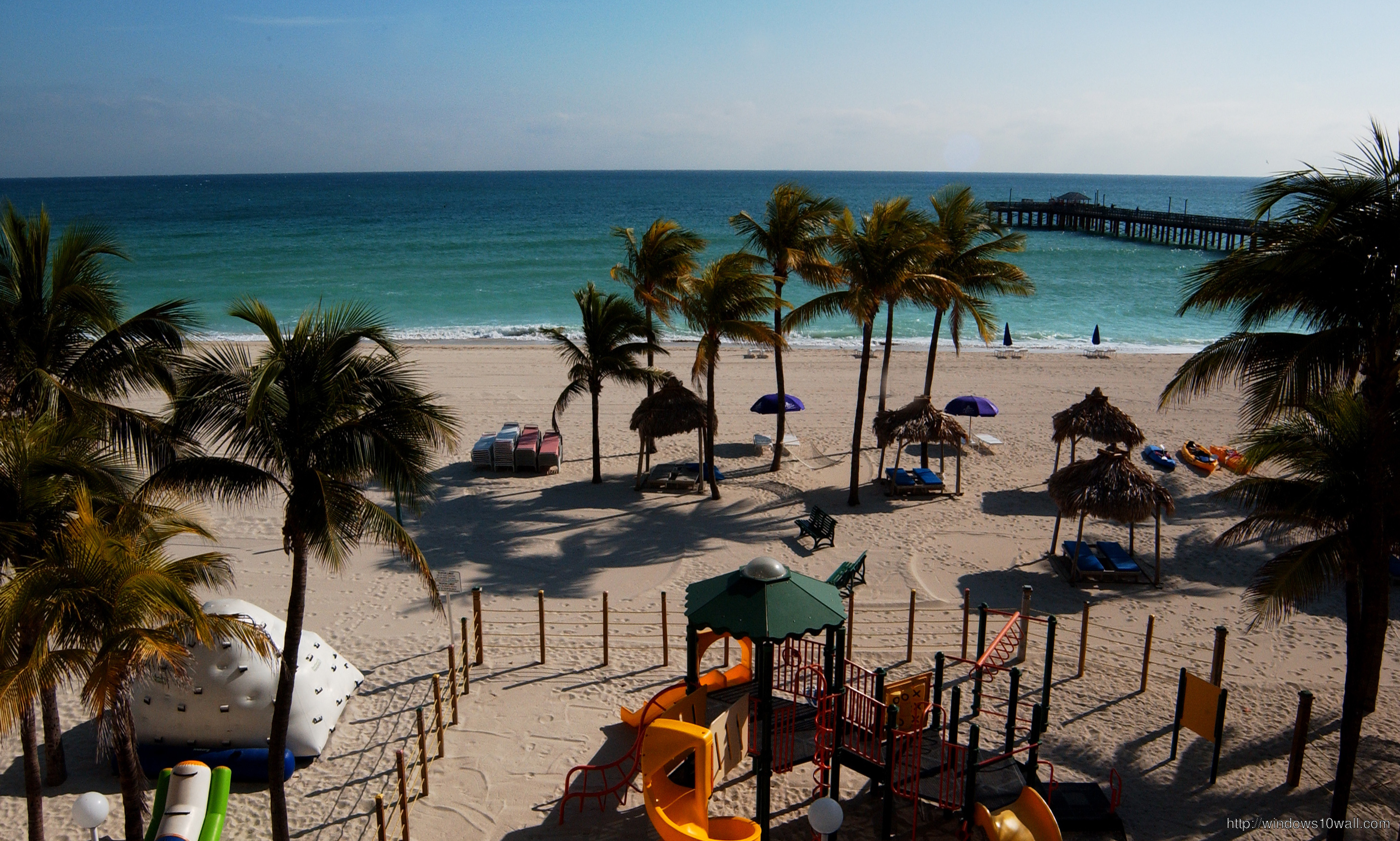 Miami Beach Florida Spring Break Travel Wallpaper