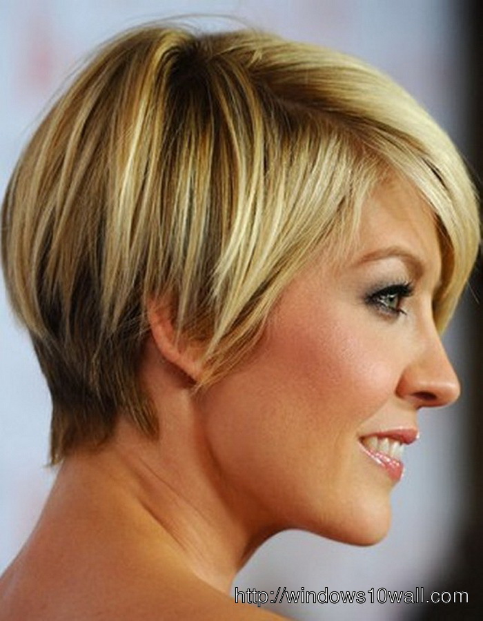 Short Hairstyle Ideas Women For Oval Face And Thick Hair