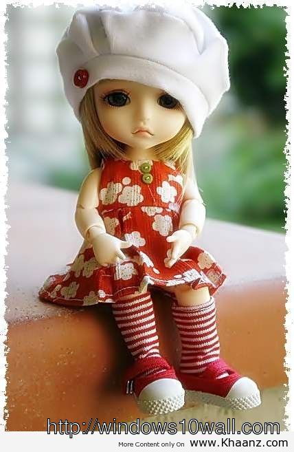 Sweet n Cute Doll With Nice Red Dress