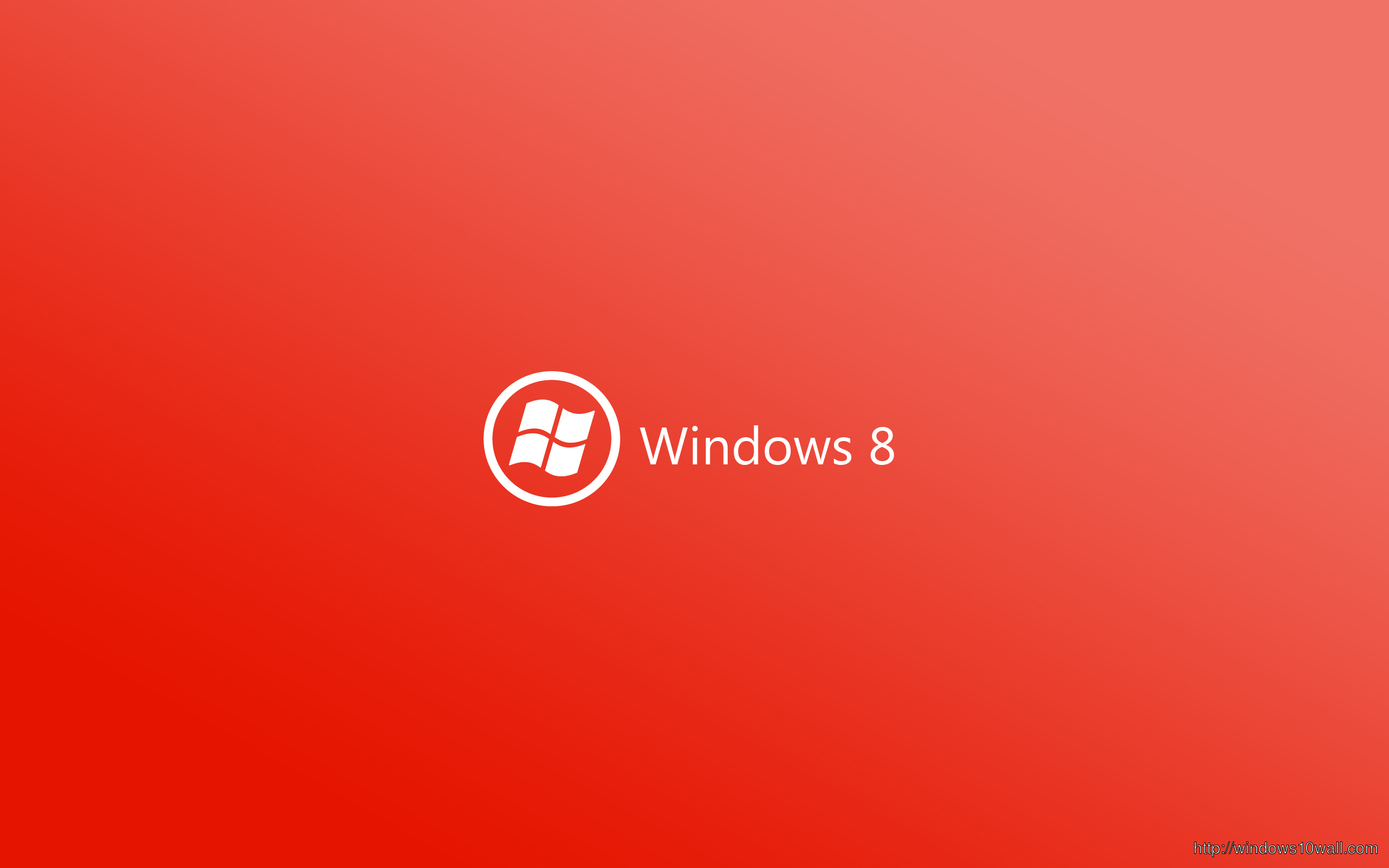 Windows 8 Wallpaper Red