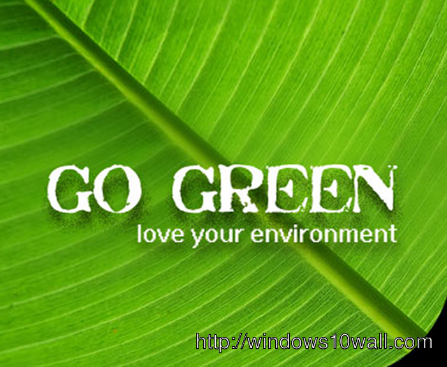 World Environment Day Go Green Background Wallpaper