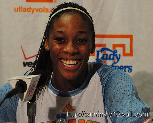 Glory Johnson Laughing out Loud Wallpaper