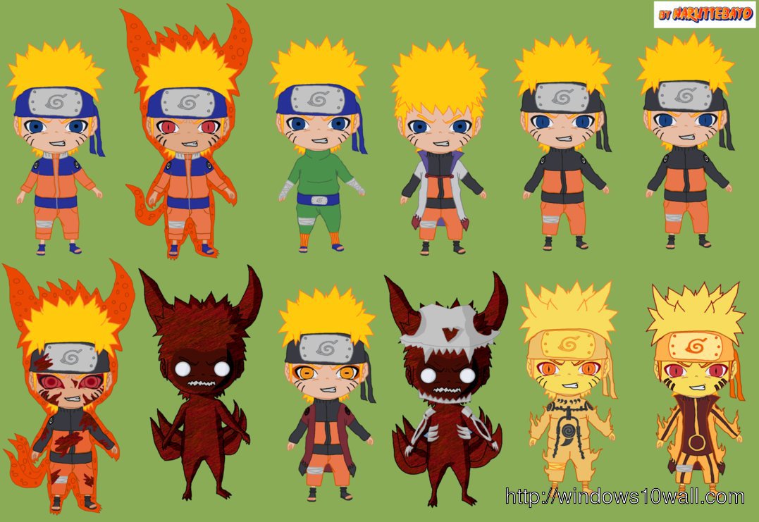 Naruto And Kurama Chibi