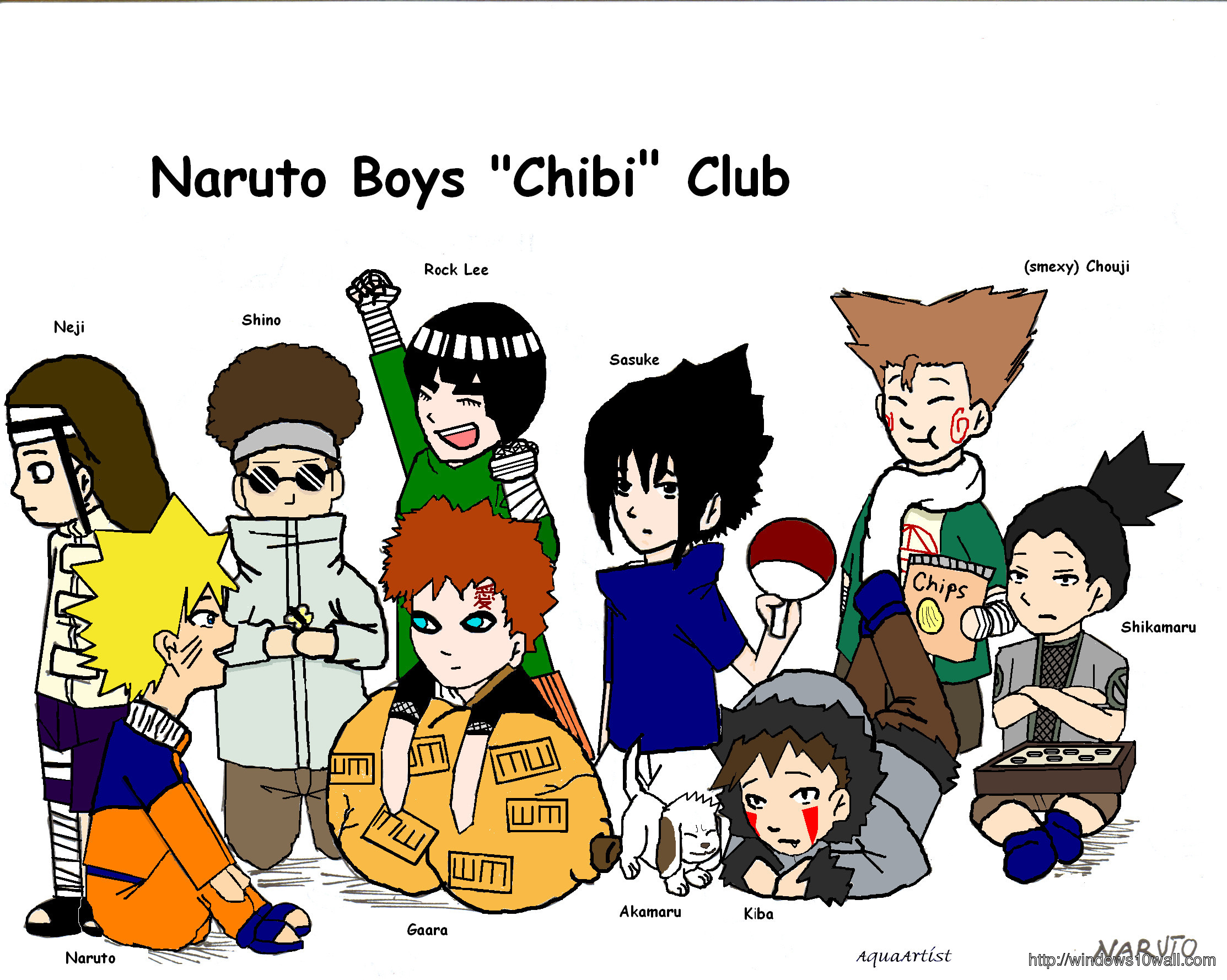 Naruto Chibi Characters