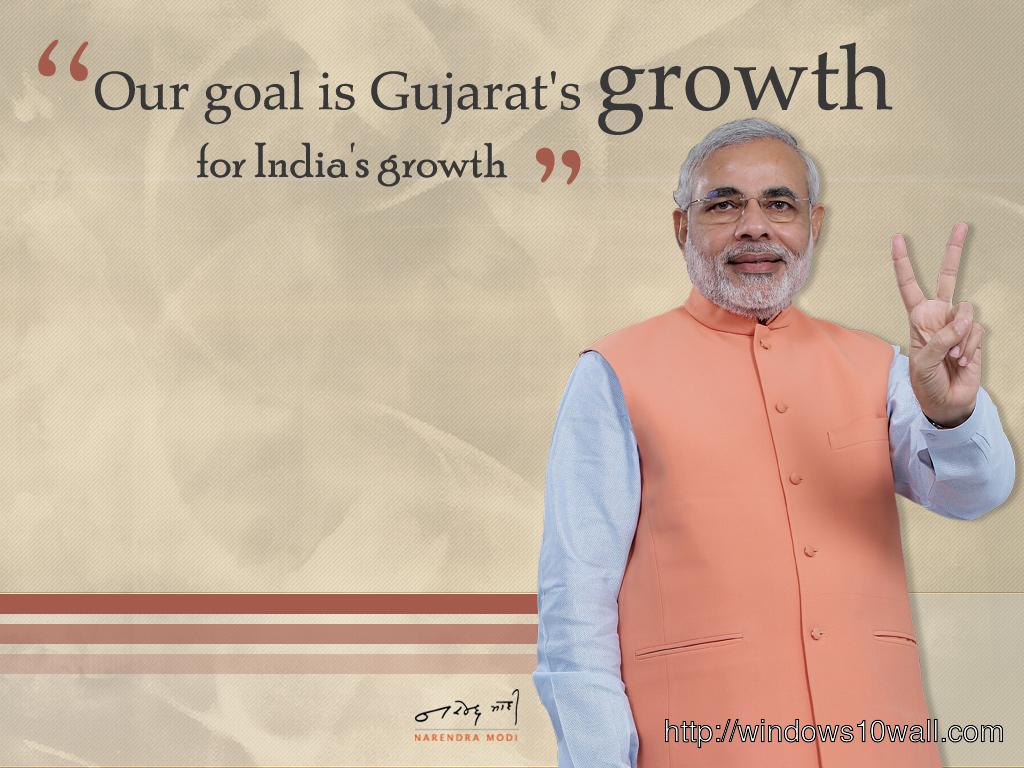 Prime Minister Narendra Modi India 2014 Wallpaper
