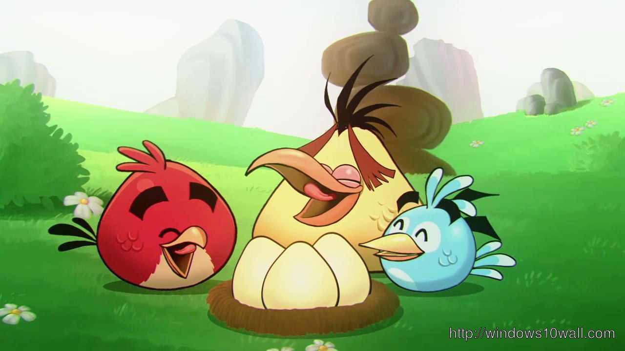 Wallpaper Angry Birds Cute
