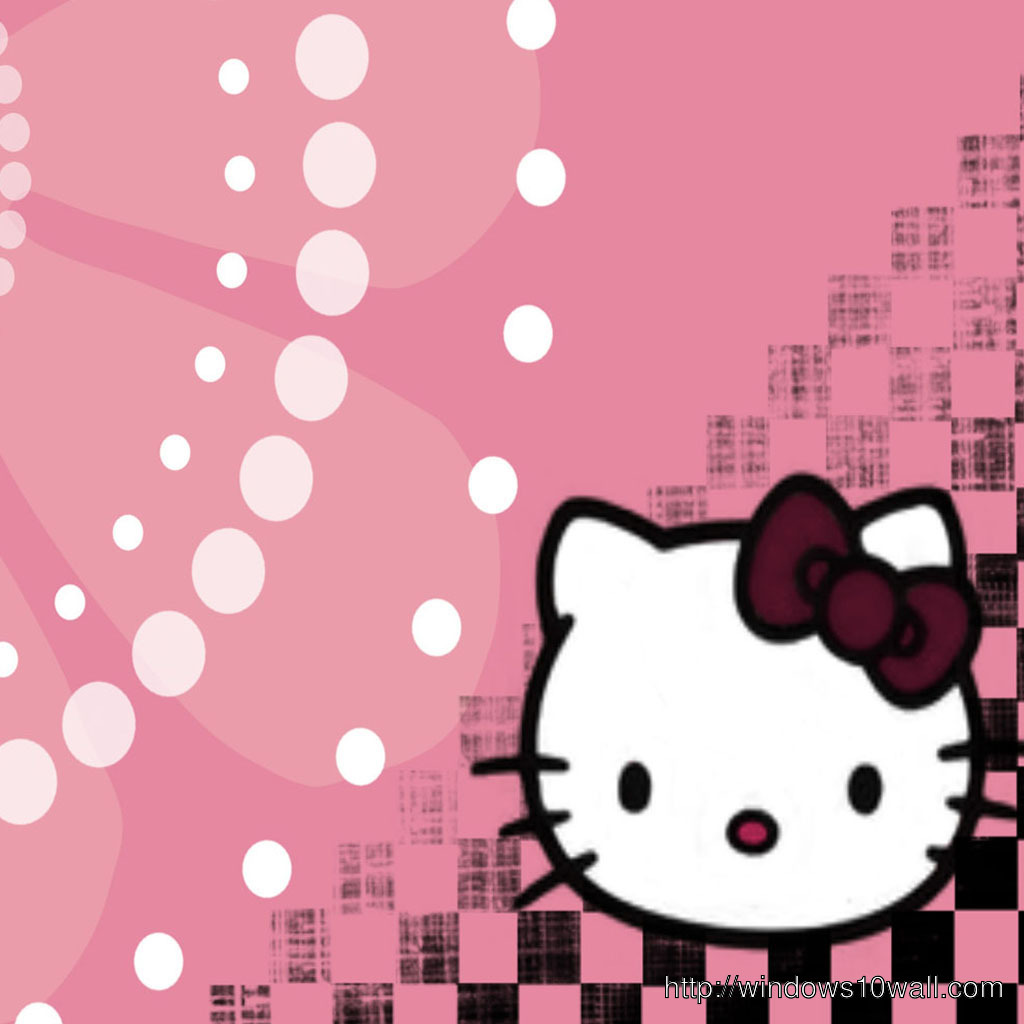 hello kitty iPad Background Wallpaper
