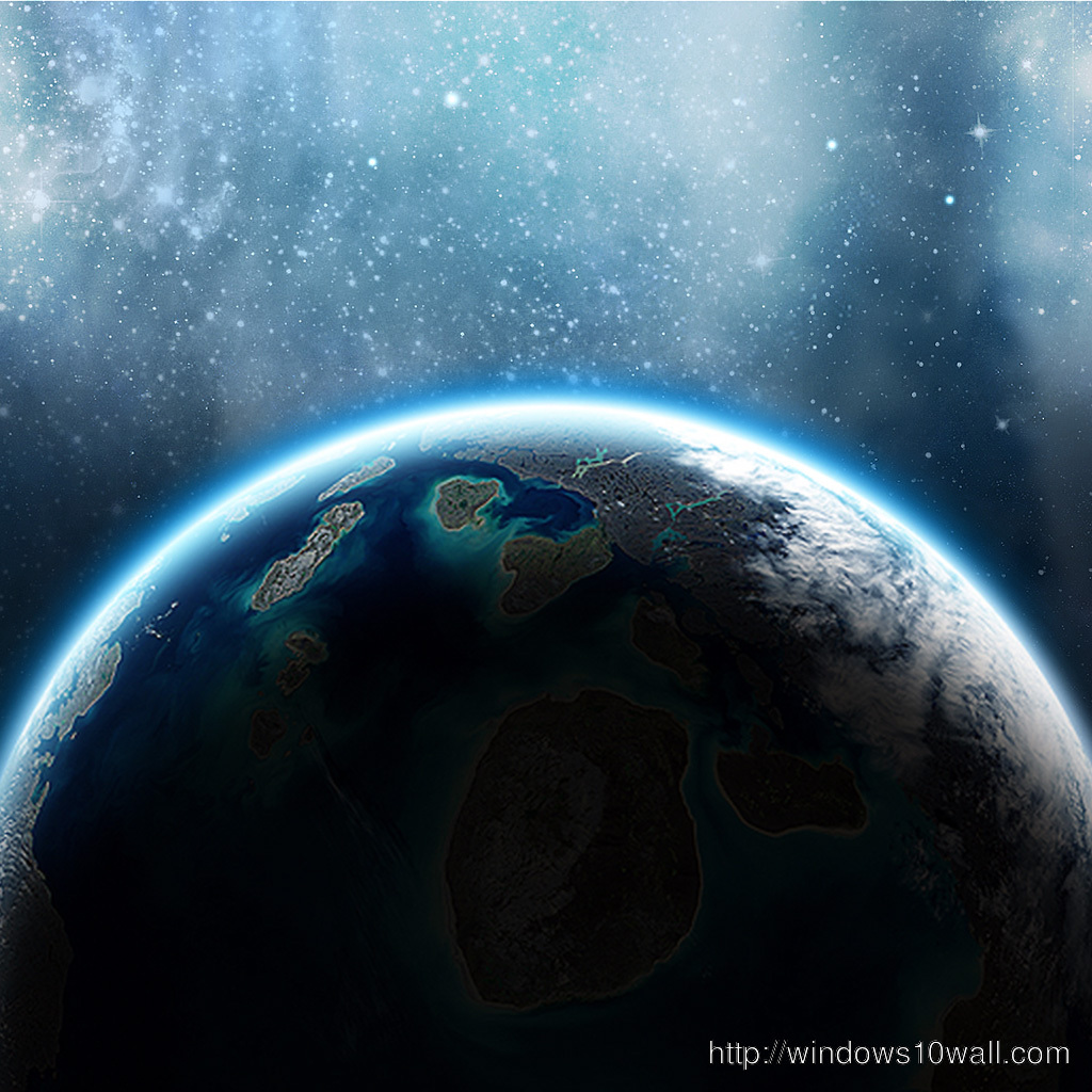 Planet Earth iPad Background Wallpaper