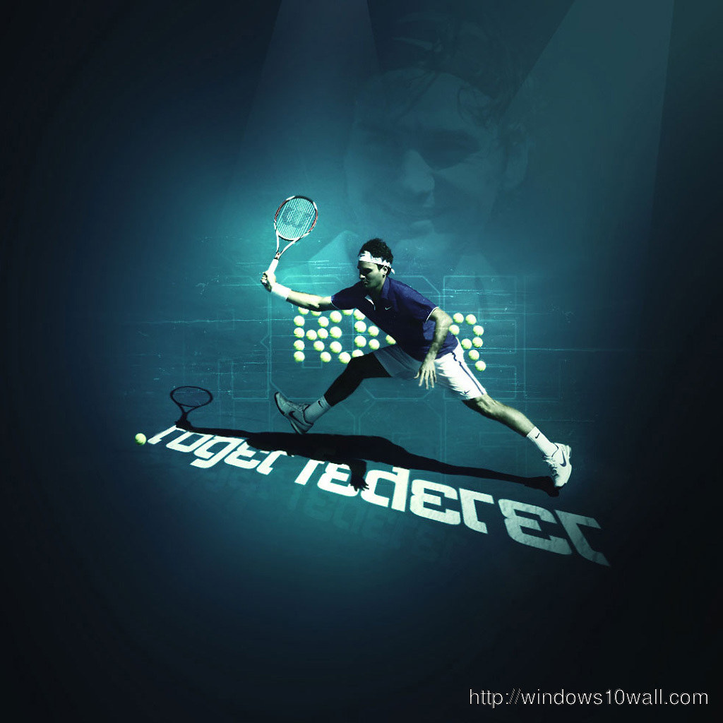 Roger Federer ipad Background Wallpaper