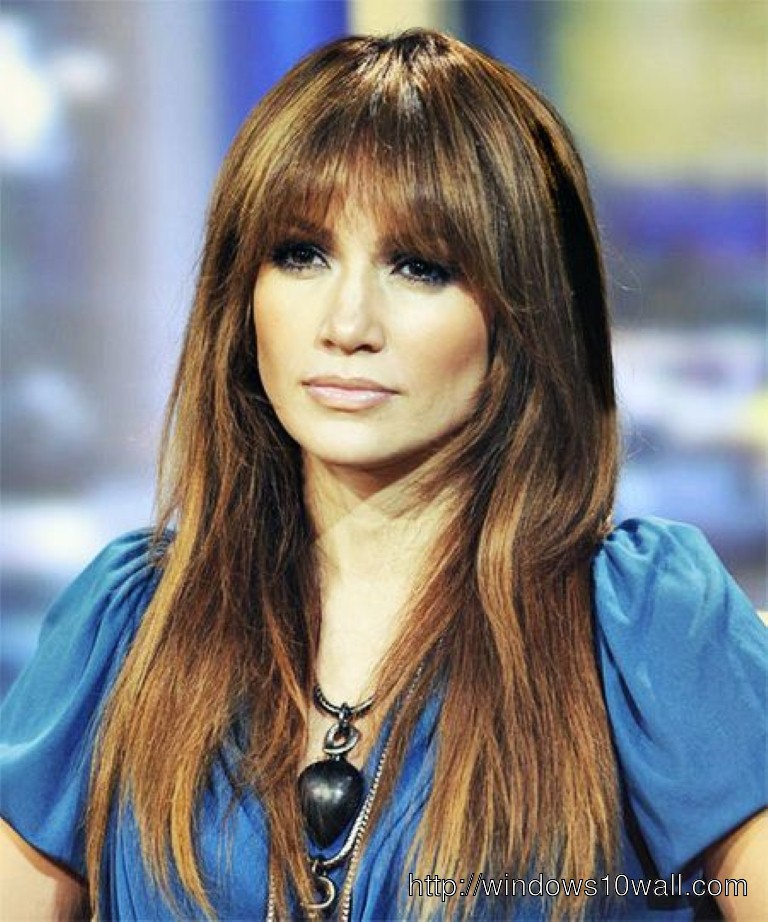 Jennifer-Lopez-hair-style-With-Bangs-background-wallpaper