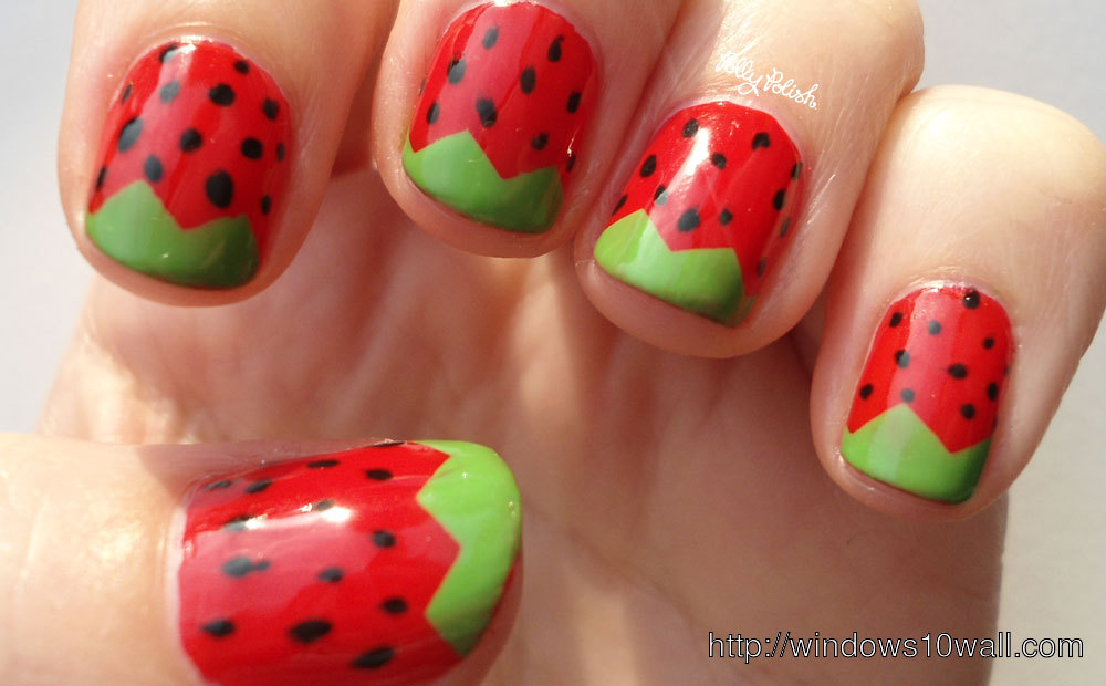 strawberry-nail-art-ideas-background-wallpaper