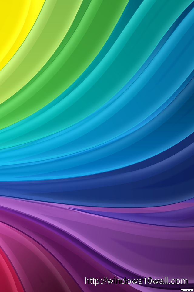 Abstract rainbow iPhone Wallpaper