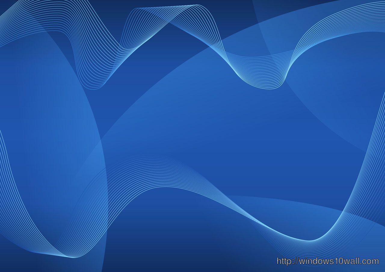 Waves on a Blue Background Wallpaper