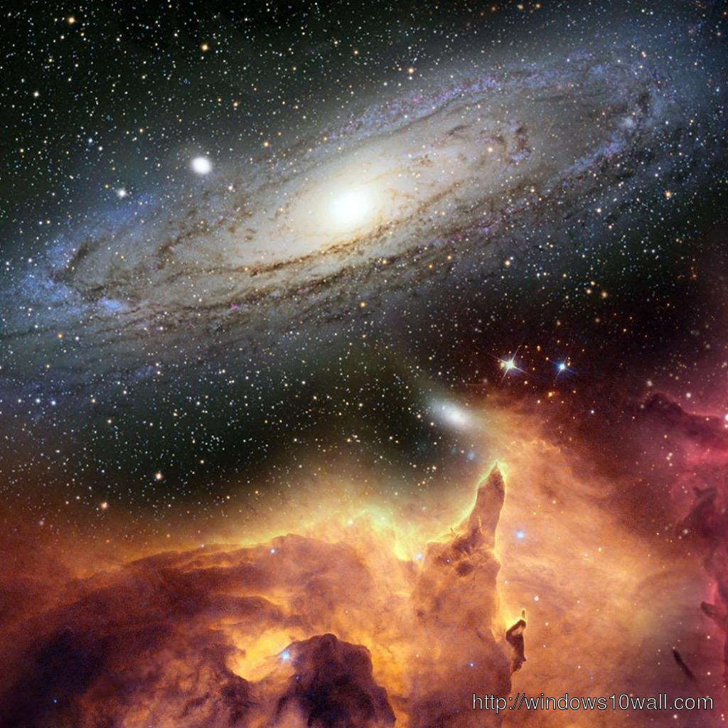 iPad Galaxy space wallpapers background