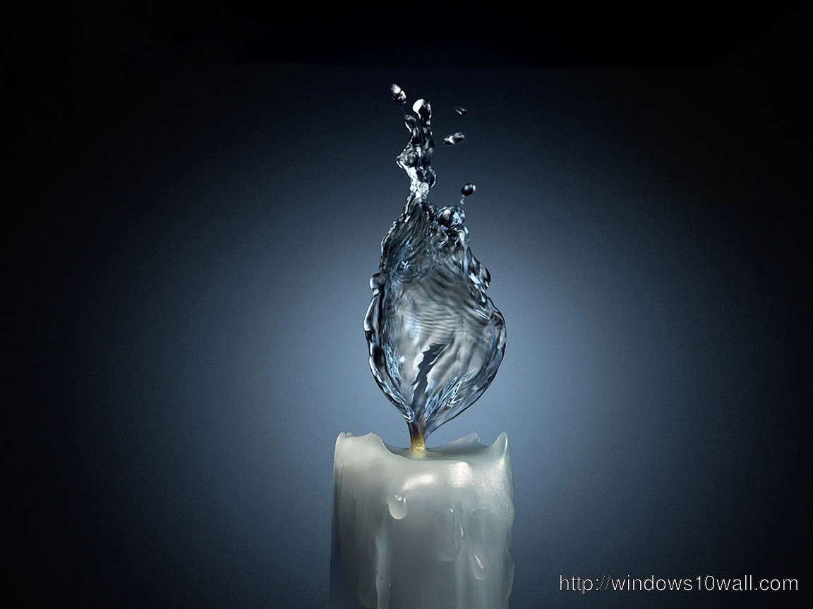 New candle 3D Wallpaper free