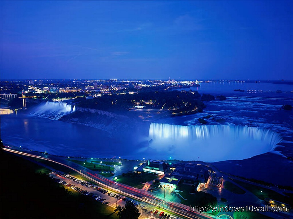 Niagara Falls At Night Canada Wallpaper hd