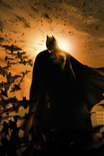 Batman Begins iPhone HD Background Wallpaper